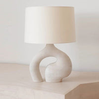 Modern Fabric Shade Table Lamp — image 2