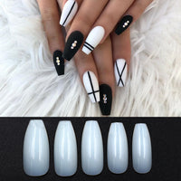 500-Piece Clear Acrylic Press-On Nails — image 2