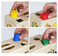 Wooden Shape Lock Learning Box — image 6