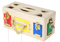 Wooden Shape Lock Learning Box — image 5