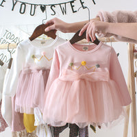 Cotton Bow Corduroy Baby Dress — image 2