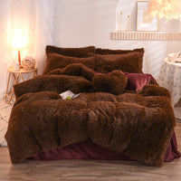 Plush Fleece Duvet Cover Set — image 6