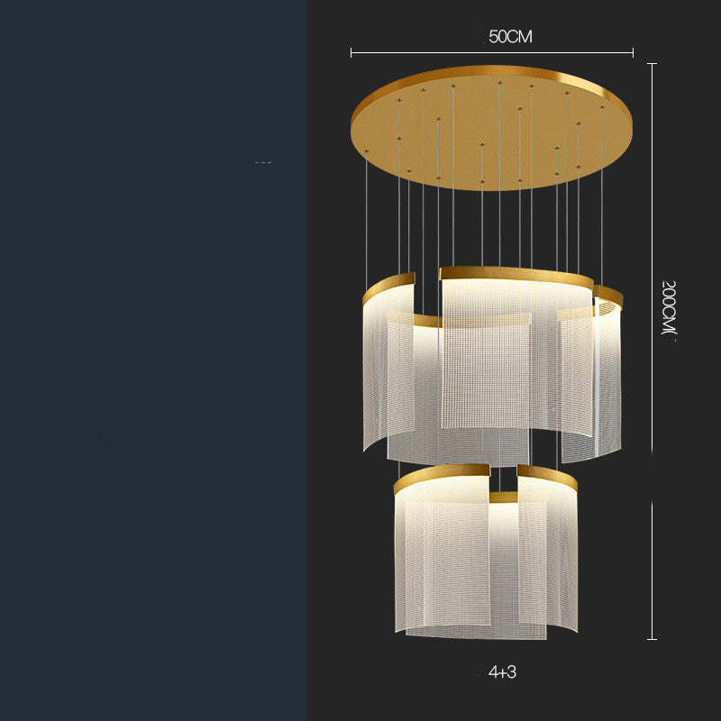 Modern LED Living Room Chandelier — image 2