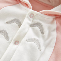 Hooded Fleece Baby Romper — image 5