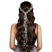 Vintage Pearl Bridal Hair Band — image 2