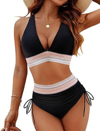 High-Waist Split Bikini Set — image 3
