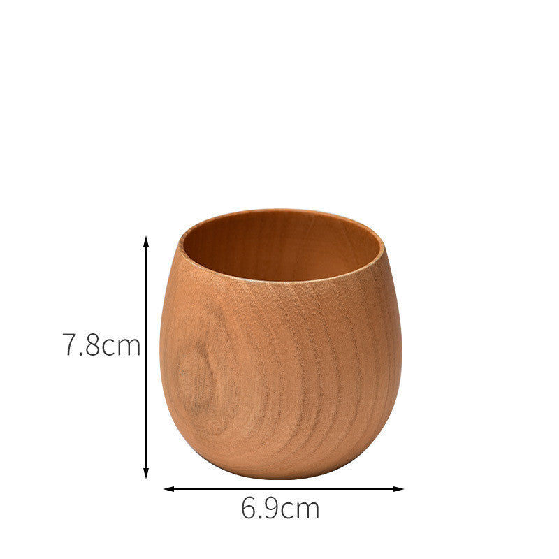 Wooden Anti-Scald Tea Cup — image 2