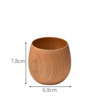 Wooden Anti-Scald Tea Cup — image 2