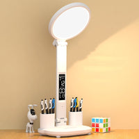 USB Rechargeable LED Desk Clock Lamp — image 3