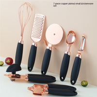 Rose Gold Stainless Steel Kitchen Tool Set — image 2