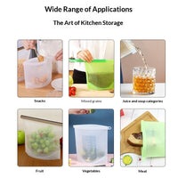 Silicone Reusable Food Storage Bags — image 3