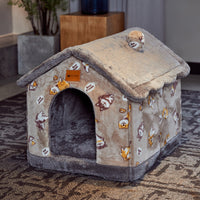 Foldable Warm Pet House Bed — image 6