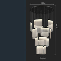 Modern LED Living Room Chandelier — image 8