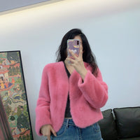 Short Faux Fur Jacket — image 3