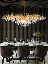 Crystal Chandelier Light Fixture — image 3