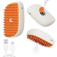 USB Rechargeable Pet Steam Grooming Brush — image 4