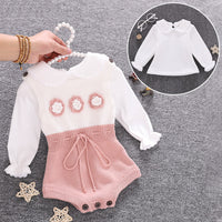 Pure Cotton Baby Girl Romper Set — image 8