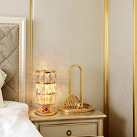 Crystal Bedside Table Lamp
