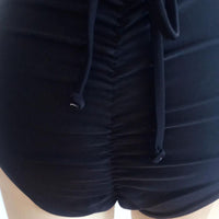 Solid Color One-Piece Swimsuit — image 3