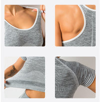 Seamless Running Sports Bra Set — image 3