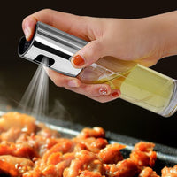 Glass Oil and Vinegar Spray Bottle