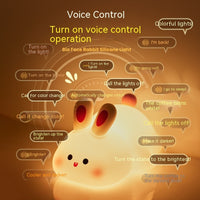 Silicone Rabbit Touch Night Light — image 6