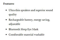 Bluetooth Sleep Eye Mask — image 5