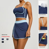 Anti-Chafing Sports Bra and Pants Set