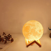 3D Moon Night Table Lamp
