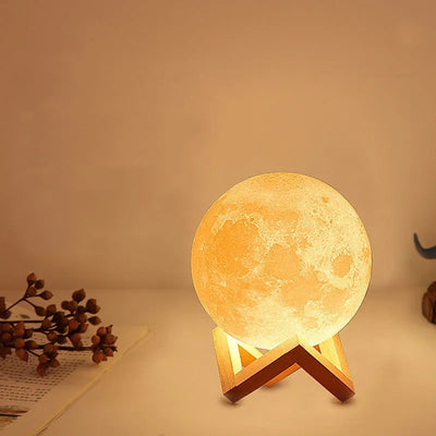 3D Moon Night Table Lamp