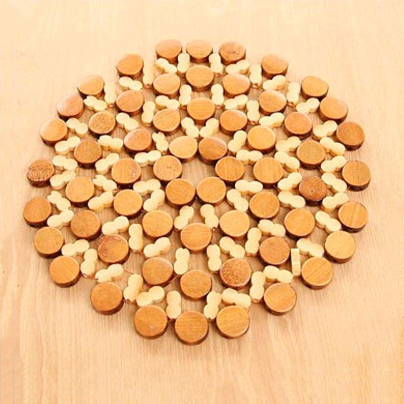 Round Bamboo Heat-Resistant Placemat — image 4