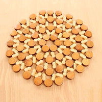 Round Bamboo Heat-Resistant Placemat — image 4