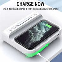 3-in-1 Wireless Charger Alarm Clock — image 6