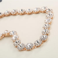 Rhinestone Sunflower Bridal Hair Band — image 5