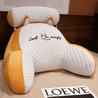 Fluffy Triangle Reading Pillow Backrest — image 2