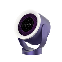 Rechargeable Adjustable Desk Fan with Light — image 5