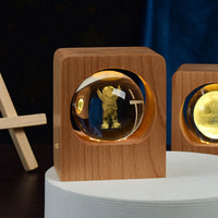 3D Crystal Ball USB Night Light — image 4
