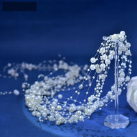 Vintage Pearl Bridal Hair Band — image 4