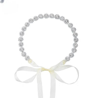 Rhinestone Sunflower Bridal Hair Band — image 8