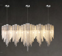 Tassel Aluminum Chain LED Chandelier — image 4