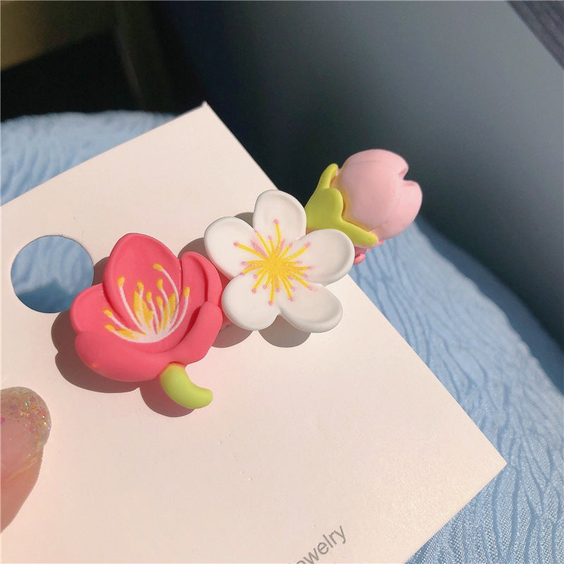 Manual Resin Flower Hair Clip — image 2
