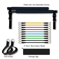 Portable Pilates Bar Resistance Band Set — image 5