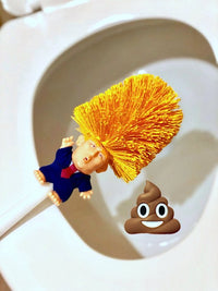 Novelty Toilet Brush with Hanging Handle