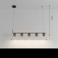 Modern Black Dining Room Chandelier — image 8