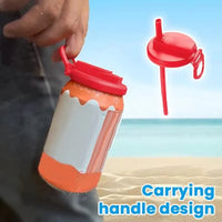 Reusable Soda Can Lid with Straw — image 2