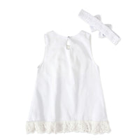 Girls Sleeveless Bow Dress — image 4