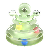 Four-Level Interactive Cat Ball Track Toy — image 6