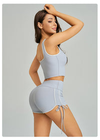 Textured Ribbed Women’s Activewear Set — image 3
