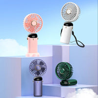 Rechargeable 5-Speed Handheld Fan — image 6