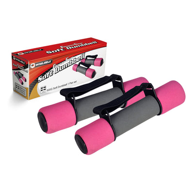 Pair of 1kg Foam Dumbbells